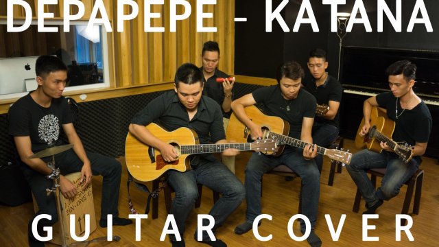 [GUITAR COVER] Katana (Depapepe) - Cacbonic band.
