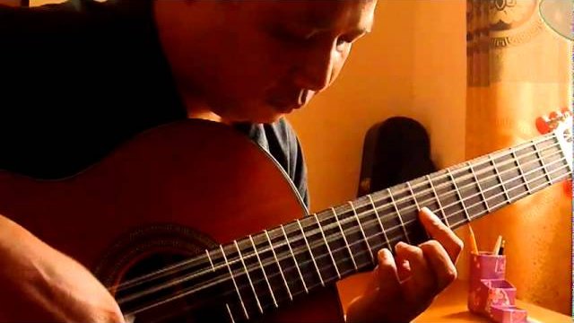 Lời ru trên nương - Lê Hùng Phong - Guitar solo