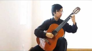Dang Truong Giang plays Waltz in A minor Op. Posth by Frederic Chopin (Classic Guitar)